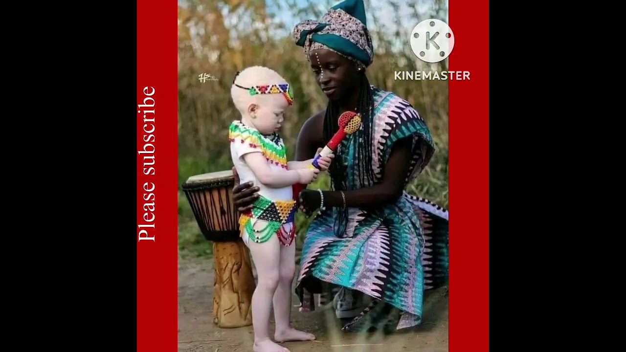 African black mother and white child