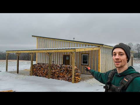 "We Made A HUGE Mistake" - Off Grid Porch Build