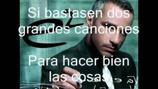 Eros Ramazzotti   Si bastasen un par de canciones con letra   YouTube