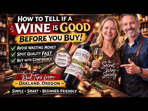 How to Tell If a Wine Is Good Before You Buy It | Simple Wine Tips for Beginners