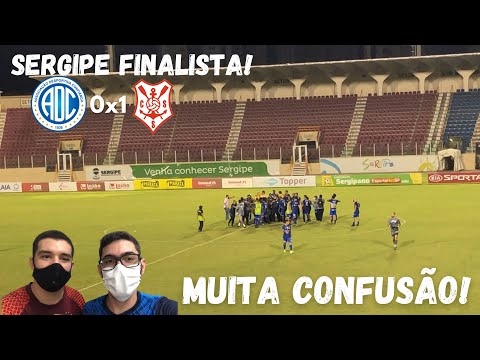CLÁSSICO TERMINA EM CONFUSÃO | Vlog #01 Confiança 0x1 Sergipe
