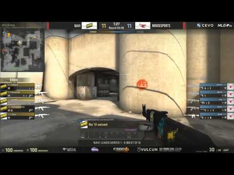 Mouz Nex sick ace vs Na'Vi @ CEVO MLG Pro League