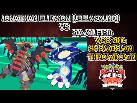 Pokemon VGC 2016 Showdown Throwdown Tournament Round 2 Jonathan Ellyson(Jellysound) vs 20Wolfie16