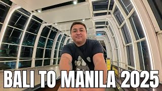 DEPARTURE PROCESS from BALI INDONESIA to the PHILIPPINES