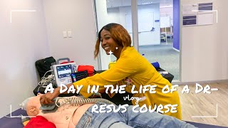 A DAY IN THE LIFE OF A DR- RESUS COURSE IN JOBURG #drandyadventures #adayinthelife