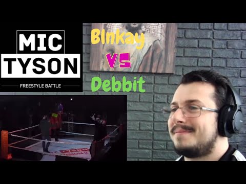 Reazione DEBBIT vs BLNKAY - Mic Tyson 2019 (Quarti di Finale, Turno 4) | Freestyle Battle REACTION