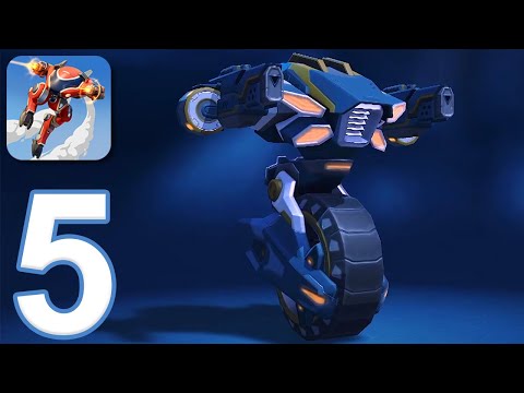 Mech Arena - Gameplay Walkthrough Part 5 - Slingshot (iOS, Android)