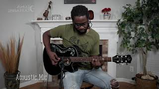 Video thumbnail for Luna Fauna Dragon Grand Concert Cutaway Guitar with Fishman Preamp by Luna Guitars