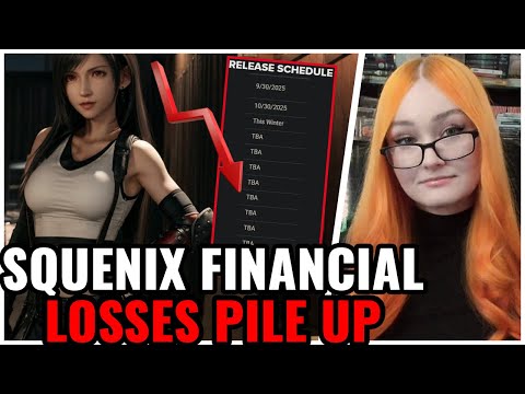 Square Enix Faces "Worsening Financial Losses", Westernized Slop & Ports Are Pushing Gamers Away