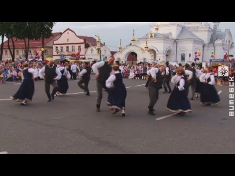 Цымбалы і гармонік празвінелі ў Паставах (13.06.2017)