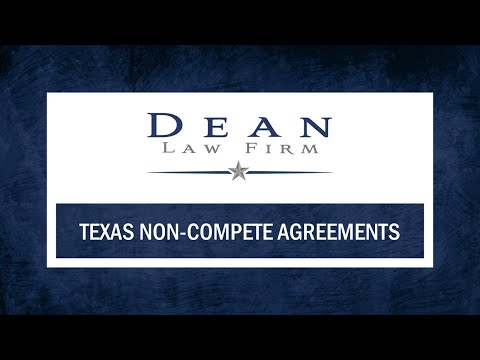 2nd YouTube video about are non competes enforceable in texas