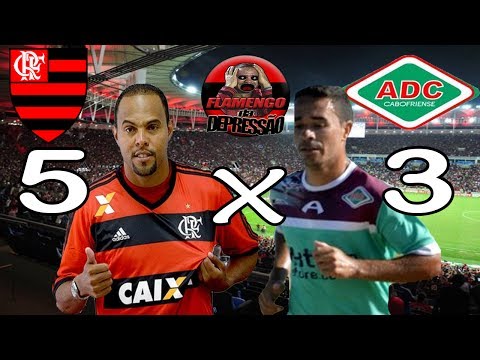 FLAMENGO 5x3 CABOFRIENSE (NARRADO PELO FLAMENGO DA DEPRESSÃO)