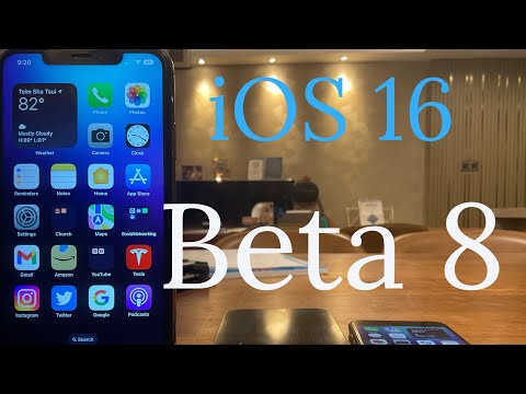 iOS 16 Beta 8 is out! What’s New ?