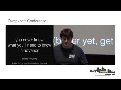 Alistair Roche - Datomic in Production