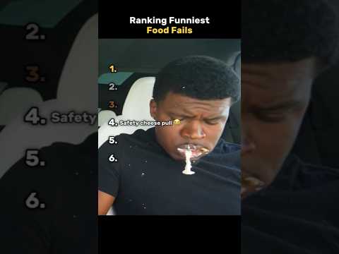Ranking Funniest Food Fails😂❤️ #ranking #tiktok #moments #funnymoments #food