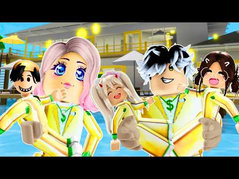 RICH FAMILY ARIES IN BROOKHAVEN😊AYŞEM ECE ARIES💥ARIES🐝ROBLOX BROOKHAVEN🏡RP