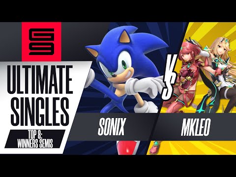 Sonix vs MkLeo - Ultimate Singles Top 8 Winners Semi-Final - Genesis 9 | Sonic vs Pyra/Mythra