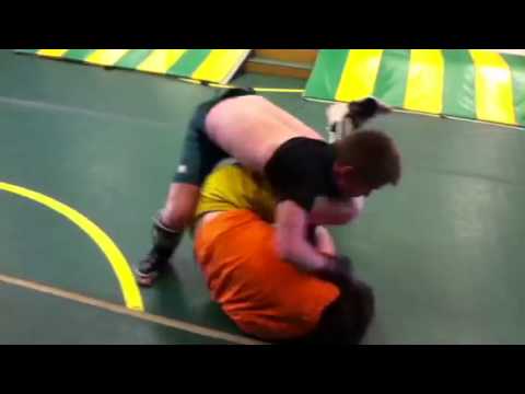 Chris Shelske and Matthew Elliott spar