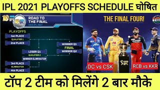 IPL 2021 Playoffs Schedule || IPL 2021 Qualifier Teams, Schedule, Date, Timing, Venues & Fixtures