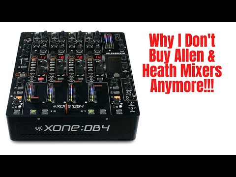 Why I don't buy a mixer from Allen and Heath anymore