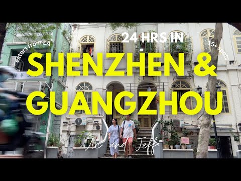 24 Hrs in Shenzhen & Guangzhou with eaters from LA - discovering 15+ spots