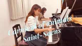 Download lagu サン サーンス：動物の謝肉祭より化石【ピアノデュオ】 mp3