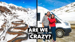 Road Trip To Switzerland's HIGHEST Mountain Pass (Van Life Europe)