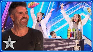 Notorious create a CHAIN REACTION with explosive dance routine | Auditions | BGT 2023