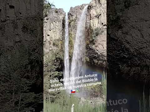 Antuco octava región del Biobío Chile salto del trubunleo 🚴🏻‍♂️