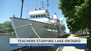 Teachers become student scientists during week on Lake Ontario (July 2018)