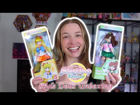 Sailor Moon Eternal Style Dolls Unboxing || Inner Senshi