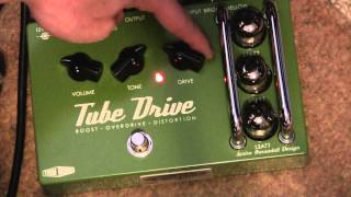 Video thumbnail for Effectrode Tube Drive new version Review Demo with worship leader Jared Stepp by pastorjaredstepp