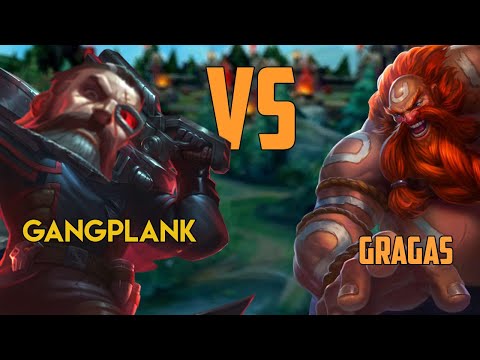Gragas vs Gangplank || Tear Start is GOOD!