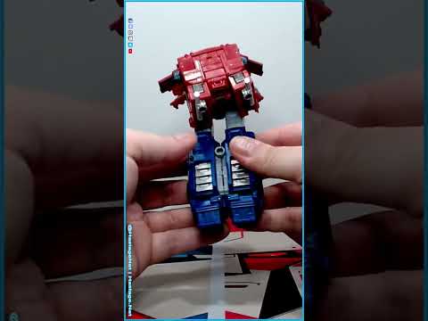 Transformers War For Cybertron Earthrise Leader Optimus Prime | Quick Convert #Shorts