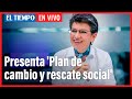 El Tiempo en vivo: Claudia López, presenta el Plan de Cambio y Rescate Social para Bogotá