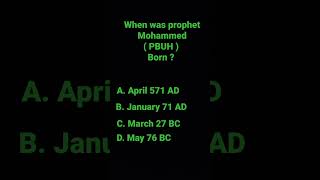 Download lagu Kapan Nabi Muhammad SAW dilahirkan? mp3