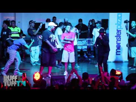 Rap Tico Fest 2017 - Aczino, Akapellah, Crypy, Cehzar, Huba, Shun Y MAS "Cypher" (RUFF & TUFF TV)