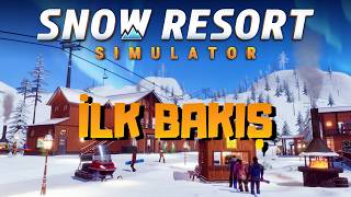 SNOW RESORT SIMULATOR / SKİLAND KAYAK MERKEZİNE HOŞGELDİNİZ. SKİ BİZİM İŞİMİZ / 