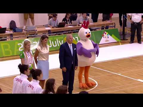 Vincze Nikolett Kosárlabda Highlights EYOF 2017 Győr