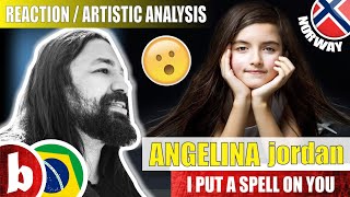 ANGELINA JORDAN! I Put a Spell on You - Reaction &amp; Artistic Analysis (SUBS)
