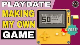 Playdate - I'm making a an Action RPG Game via the Pulp Editor - Oh My