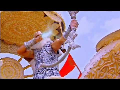 Bhishma Pitamaha surrenders to Krishna || Lord Krishna Vs Bhishma