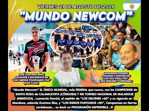 Mundo Newcom campeonisimo este viernes 21 del 26