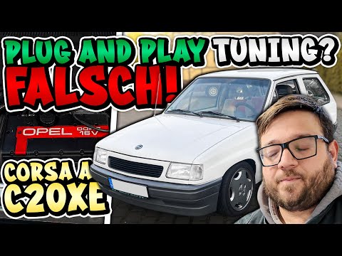 OLDSCHOOL Sauger TUNING | Opel Corsa A C20XE 16V | Wir bauen NOCKENWELLEN ein!