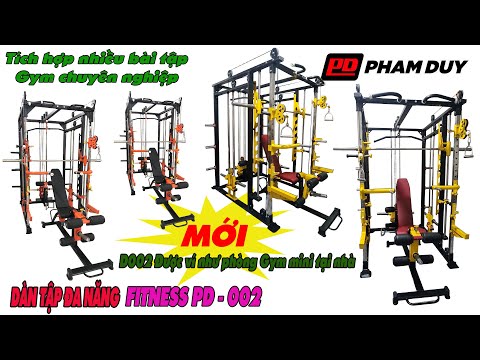GIÀN TẬP GYM ĐA NĂNG PD FITNESS