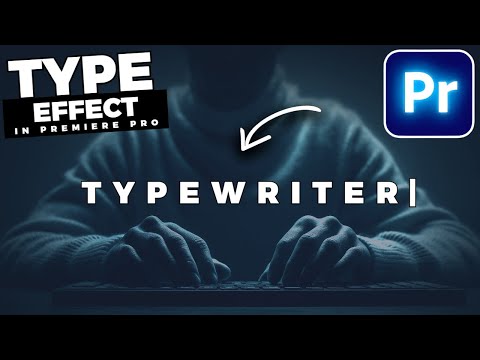How To Add TYPEWRITER EFFECT In Premiere Pro
