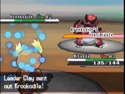 Pokemon Blaze Black Walkthrough 36 - Quake Badge + 4th Bianca Battle