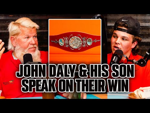 John Daly And His Son On Winning The PNC Championship!