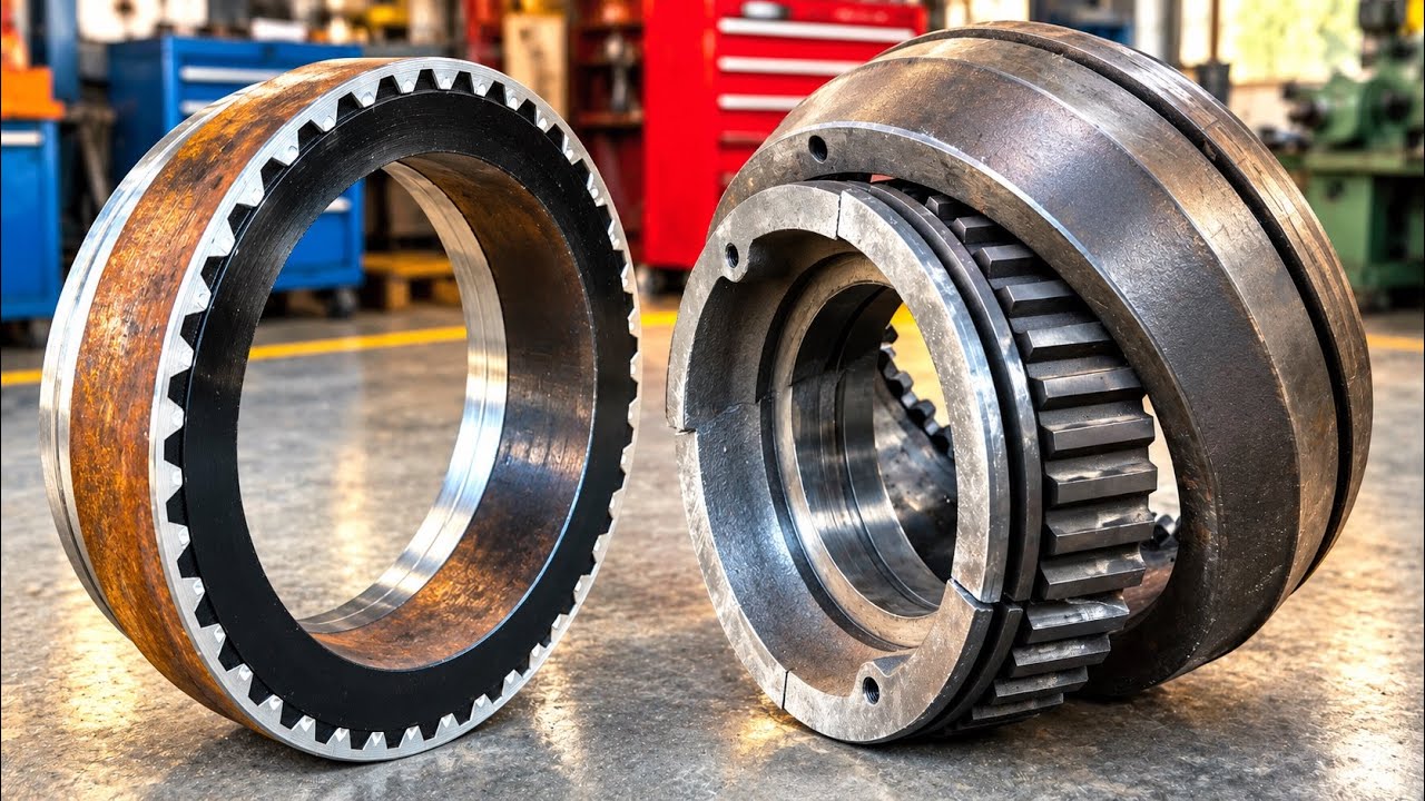 Broken Gear Synchronizer Reborn 🔥 | Custom Metal Manufacturing & Restoration
