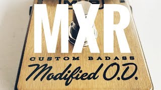 Video thumbnail for MXR M77 Custom Badass Modified O.D Demo | Dorin Ardelean by Dorin Ardelean